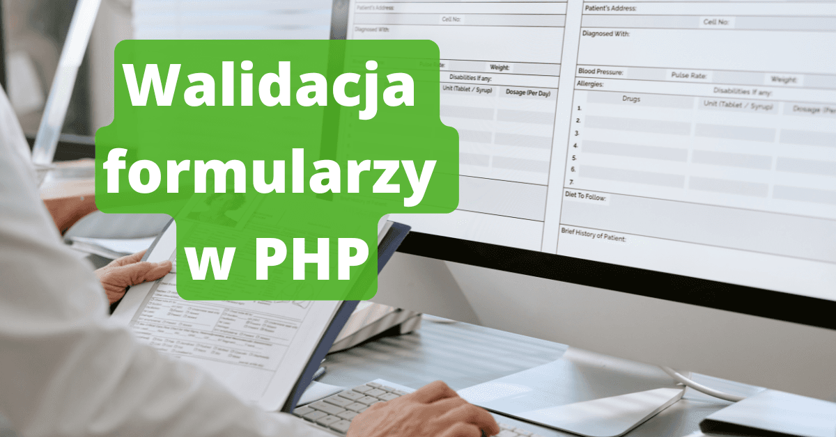 Walidacja formularza w PHP