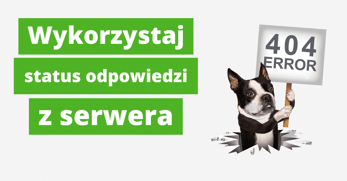 Jak uzależnić wykonanie kodu asynchronicznego od statusu odpowiedzi z serwera
